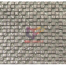 Titanium Crystal Glass Mosaic Tile (CFTC311)